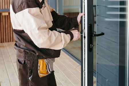 Cleaning And Polishing Glass Door Installation in Vero Beach South, FL